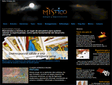 Tablet Screenshot of mistico.cl